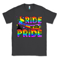 Smoke Western LGBTQ+ Ride With Pride Classic Tee - BundleAndBundleShop