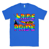 True Royal Western LGBTQ+ Ride With Pride Classic Tee - BundleAndBundleShop