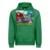 Emerald happy easter Urban Hoodie - CowhideDigitalArt