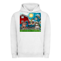Pigment Lunar Rock happy easter Urban Hoodie - CowhideDigitalArt