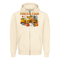 Sandshell pumpkin farm Zipper Hoodie - CowGirlArtShop