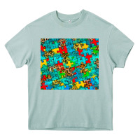Arona autism awareness puzzle Heavy Core Tee - BarkalooDesign