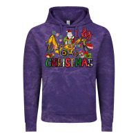 Cloud Purple I Dig Christmas Vintage Hoodie - MaliasSmallBusiness