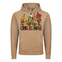 Vintage Coffee I Dig Christmas Vintage Hoodie - MaliasSmallBusiness