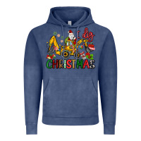 Vintage Denim I Dig Christmas Vintage Hoodie - MaliasSmallBusiness