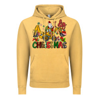 Vintage Mustard I Dig Christmas Vintage Hoodie - MaliasSmallBusiness