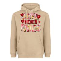 Mushroom Love never fails Heavyweight Hoodie - FaDigitalArtStudio