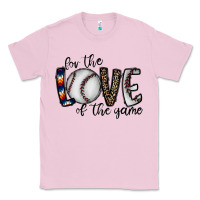 Bubblegum Pink for the love of the game baseball Classic Tee - CowhideDigitalArt