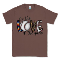 Chestnut for the love of the game baseball Classic Tee - CowhideDigitalArt