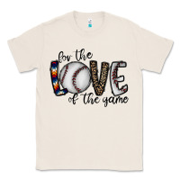Natural for the love of the game baseball Classic Tee - CowhideDigitalArt