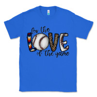 True Royal for the love of the game baseball Classic Tee - CowhideDigitalArt