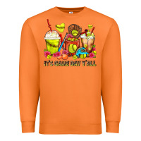 Carrot It's Game Day Y'all Softball Coffee Cups Premium Sweatshirt - FaDigitalArtStudio