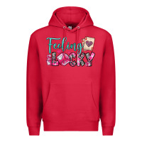 Cardinal feeling lucky Premium Hoodie - OliviaCreatesArt