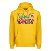 Lemon feeling lucky Premium Hoodie - OliviaCreatesArt