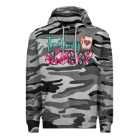 Slate Camo feeling lucky Premium Hoodie - OliviaCreatesArt