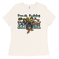 Bone french bulldog mom Ladies Tee - BarkalooDesign