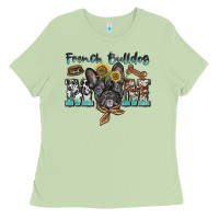 Matcha french bulldog mom Ladies Tee - BarkalooDesign