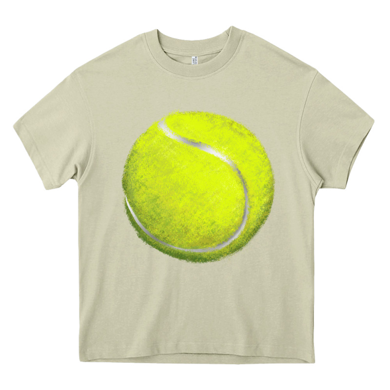 Tennis Bal Heavy Core Tee by BarkalooDesign | Teevron