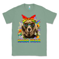 Sage Mama Bear Pride LGBTQ+ Classic Tee - BundleAndBundleShop