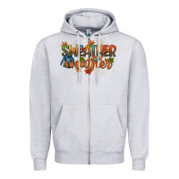 Heather Grey sweather weather Zipper Hoodie - CowGirlArtShop