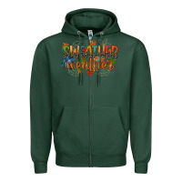 Sports Green sweather weather Zipper Hoodie - CowGirlArtShop