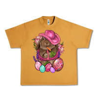 Peanut Butter Cowboy Rabbit Easter Urban Heavy Tee - BundleAndBundleShop