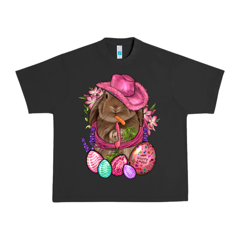 Cowboy Rabbit Easter Urban Heavy Tee by BundleAndBundleShop | Teevron