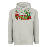 Moon Dust christmas santa claus coffee cups Heavyweight Hoodie - OliviaCreatesArt