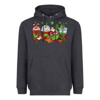 Smoke christmas santa claus coffee cups Heavyweight Hoodie - OliviaCreatesArt