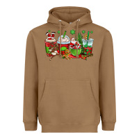 Toasted Coconut christmas santa claus coffee cups Heavyweight Hoodie - OliviaCreatesArt