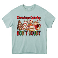 Arona Christmas Calories don't count Christmas tree cake Heavy Core Tee - Jasminsmagicworld