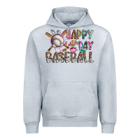 Heather Grey happy easter day baseball Urban Hoodie - CowhideDigitalArt