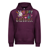Mauve Wine happy easter day baseball Urban Hoodie - CowhideDigitalArt
