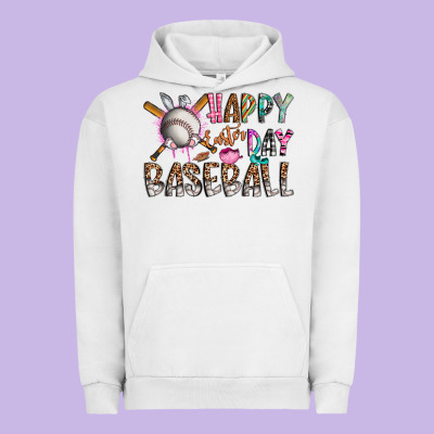 Happy Easter Day Baseball Urban Hoodie Designed By Cowhidedigitalart
