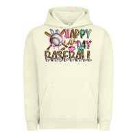 Pigment Pistachio happy easter day baseball Urban Hoodie - CowhideDigitalArt