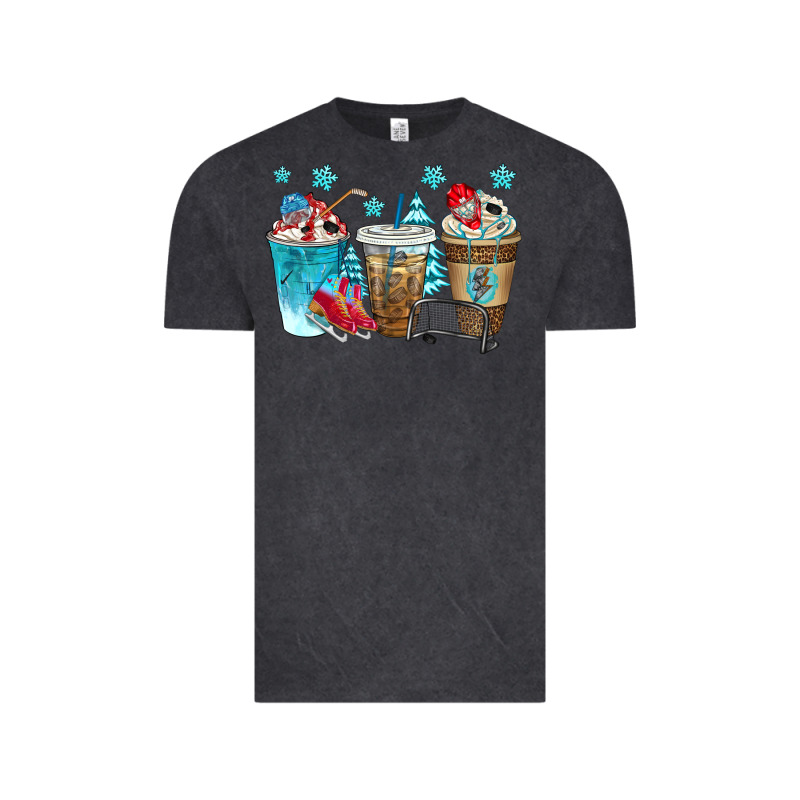 Hockey Coffee Cups Bbs Vintage Tee by BundleAndBundleShop | Teevron