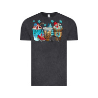 Vintage Black hockey coffee cups bbs Vintage Tee - BundleAndBundleShop