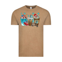 Vintage Coffee hockey coffee cups bbs Vintage Tee - BundleAndBundleShop