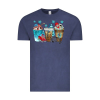 Vintage Denim hockey coffee cups bbs Vintage Tee - BundleAndBundleShop