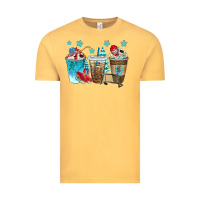 Vintage Mustard hockey coffee cups bbs Vintage Tee - BundleAndBundleShop