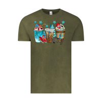 Vintage Olive hockey coffee cups bbs Vintage Tee - BundleAndBundleShop