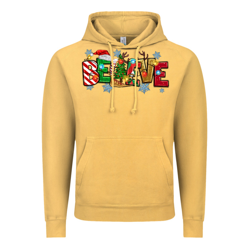 Christmas Believe Vintage Hoodie by MaliasSmallBusiness | Teevron