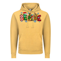 Vintage Mustard Christmas Believe Vintage Hoodie - MaliasSmallBusiness