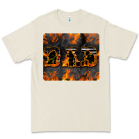Bone American Firefighter Dad Premium Tee - LillyAllenDesigns