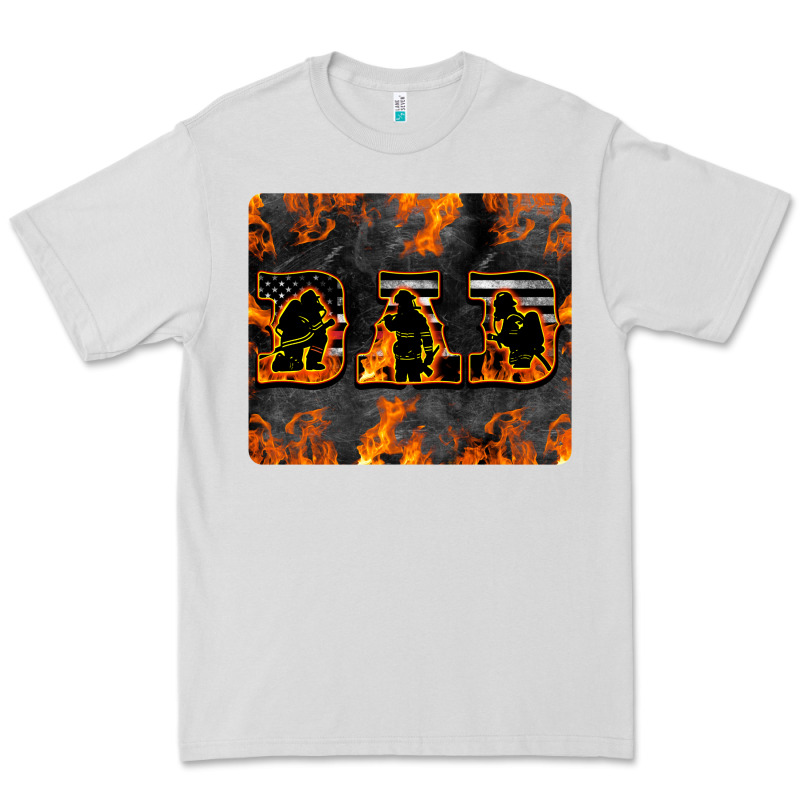 American Firefighter Dad Premium Tee by LillyAllenDesigns | Teevron