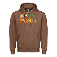 Chestnut pumpkin spice and everything nice Zipper Hoodie - CowGirlArtShop