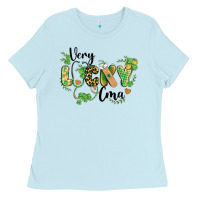 Baby Blue st. patricks day very lucky cma Ladies Tee - BarkalooDesign