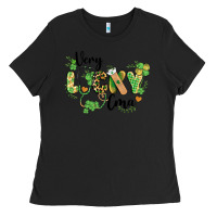 Black st. patricks day very lucky cma Ladies Tee - BarkalooDesign