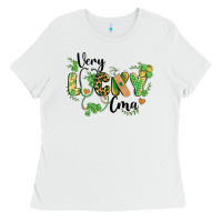 White st. patricks day very lucky cma Ladies Tee - BarkalooDesign