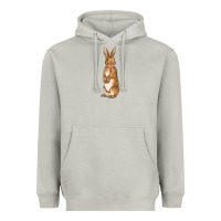 Moon Dust Bunny Easter Heavyweight Hoodie - OliviaCreatesArt